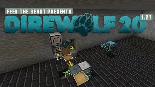 Repair System for Eldritch Miner  Direwolf20 121 Ep 38 [upl. by Lyris]