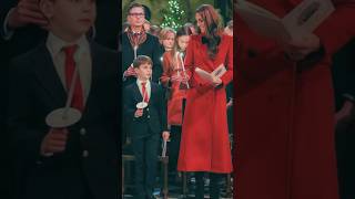 Prince William Princess Charlotte Princes George amp Louis joined Catherine Christmas Carol Service [upl. by Irok]