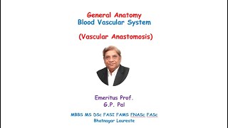 IN HINDI Vascular anastomosis [upl. by Nabla]