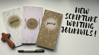 NEW Scripture Writing Journals  quotFasting amp Feastingquot Collection  Creative Faith amp Co [upl. by Migeon]