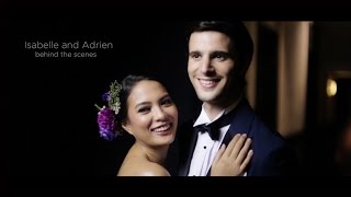 Behind the Scenes Isabelle Daza and Adrien Semblat Bridal Shoot [upl. by Okin]