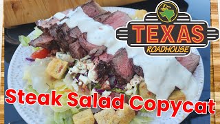 Steakhouse Salad Copycat Recipe from Texas Roadhouse [upl. by Linoel702]