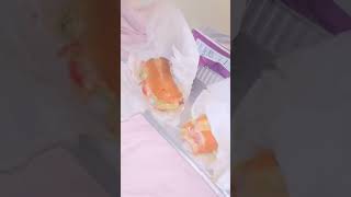 Made my girlfriend and I a monster sandwich  food [upl. by Song]