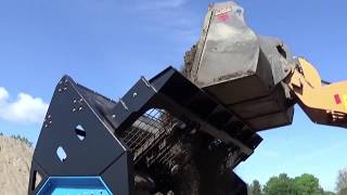 DeSite Topsoil Screener for Skidsteers Backhoes and Wheel Loaders [upl. by Udella101]