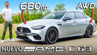 Nuevo MercedesAMG C63 S ¡Todo lo que necesitas saber [upl. by Seys]