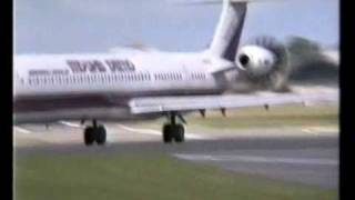 Unducted Fan MD81  SBAC Farnborough  4 September 1988 [upl. by Bridwell692]