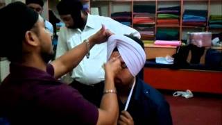 How to tie a pagg  Deep Turban Training Centre [upl. by Landri]