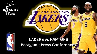 Lakers vs Raptors Postgame Presser  ProFANity Nation [upl. by Gnap]