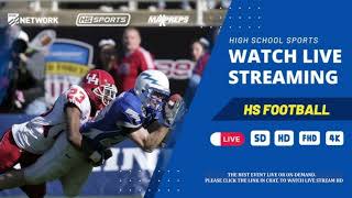 DurandPecatonica vs Wilmington  2024 High School Football  LIVE [upl. by Fancy]