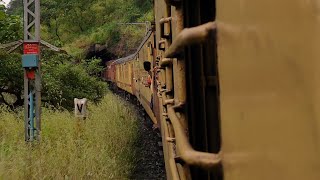 ALCO HAULIC JOURNEY ONBOARD HYDERABAD EXPRESS [upl. by Rehsa680]