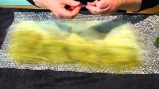 How to make an Artfelt Scottish Landscape Felted Picture with Highland Cattle [upl. by Temhem843]