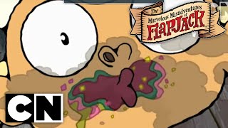 The Marvelous Misadventures of Flapjack  Foot Burn Clip 1 [upl. by Bekha]