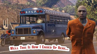 GTA RP This Is How I Ended Up In Prison… gta gtarp gta5 gtav roleplay streamer fivem gtavrp [upl. by Ed]