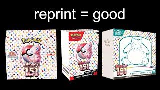 Why a Pokemon 151 reprint doesnt matter [upl. by Suki]