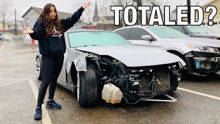 AMANDAS 350Z gets DESTROYED [upl. by Arvy570]