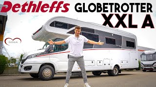 😱Der neue Dethleffs Globetrotter XXL A 90002 EB 2022  Iveco Alkoven Wohnmobil  Neuheiten GÜMA TV [upl. by Chicoine]