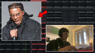Making a Playboi Carti Type Beat in 2024  FL Studio Cookup [upl. by Yllus]
