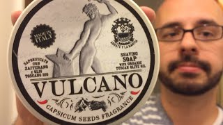 Abbate Y La Mantia Vulcano Shave Soap Review [upl. by Ahsienaj]