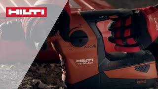 INTRODUCING the Hilti TE 30A36 Combihammer [upl. by Ynettirb]