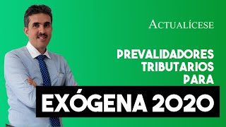 Prevalidadores tributarios para la presentación de la información exógena AG 2020 [upl. by Oicafinob]