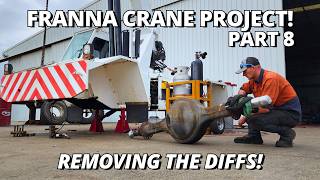 Removing amp Inspecting The Diffs  Franna Crane Project  Part 8 [upl. by Manton]