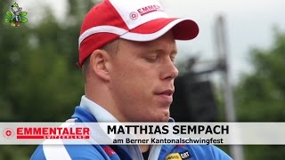 Sempach Matthias am Berner Kantonalschwingfest 2014 StImier [upl. by Kcinomod]