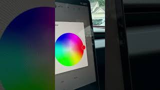 The LED RGB Ambient Lighting on the 2024 Tesla Model 3 Highland is Cool [upl. by Anaicilef]