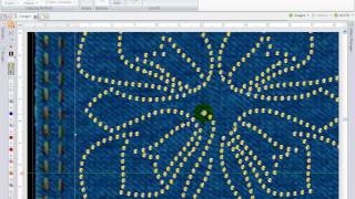 Using HOTFIX ERA software to create a rhinestone motif 20 [upl. by Matelda]