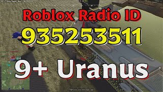 Uranus Roblox Radio CodesIDs [upl. by Melody]