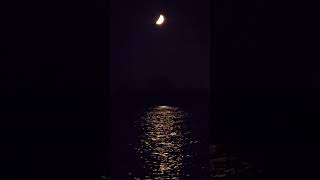 Moon on the water Hoquiam Wa [upl. by Naxor]