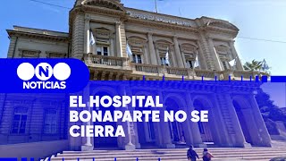 El HOSPITAL BONAPARTE NO SE CIERRA  Telefe Noticias [upl. by Submuloc]