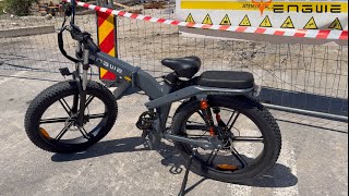 BICICLETA ELECTRICA 50KMh SI AUTONOMIE 150km • ENGWE X26 [upl. by Tellford]