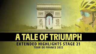 Highlights  Stage 21  TDF2022 [upl. by Bohs780]