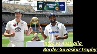 First Test Match Prediction Ind vs Aus  BGT 202425 [upl. by Giraldo]