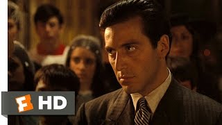 The Baptism Murders  The Godfather 89 Movie CLIP 1972 HD [upl. by Naahs]