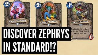 NINE MORE NEUTRAL CARDS REVEALED Discover Zephyrs in Standard  Badlands Review [upl. by Eekorehc1]