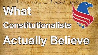 What Is A Constitutionalist [upl. by Nahsor]