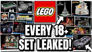 NEW INFO Every Lego 18 Set LEAKED 15 Sets [upl. by Etsirhc]