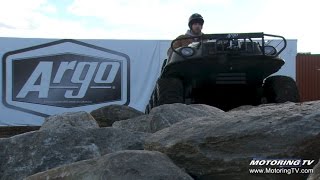 Motoring TV meets the Canadianmade Argo amphibious ATV [upl. by Almeeta680]