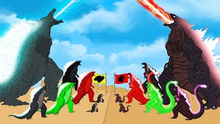 Evolution of GODZILLA vs Evolution of SHIN GODZILLA Monsters Ranked From Weakest To Strongest [upl. by Nonnaer1]