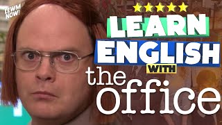 Learn English with TV Series  The Office  Jim impersonates Dwight [upl. by Sima886]