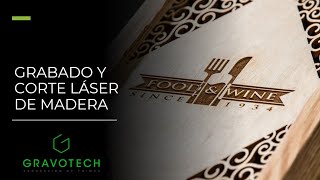 Grabado y corte láser en madera ¿cómo funciona la máquina LS100  Gravotech [upl. by Grieve]