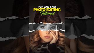 Fun and Easy Photo Editing Tutorial  Photoshop shorts Tutorial [upl. by Grosz]