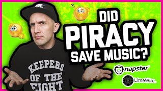 DID PIRACY SAVE THE MUSIC INDUSTRY Napster Kazaa Limewire Spotify [upl. by Miche293]