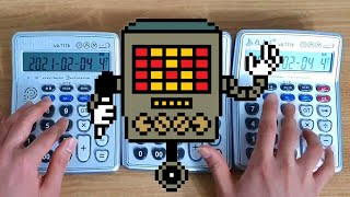 Playing Mettaton theme with Calculators [upl. by Razatlab495]