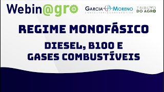 WebinAgro ICMS  Regime Monofásico Diesel B100 e Gases Combustíveis [upl. by Tann450]