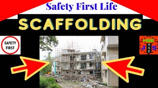 scaffolding collapse  Fall prevention  scaffold safetyfirstlife [upl. by Catima]