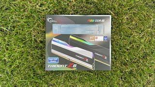 GSkill Trident Z5 RGB Black 48GB 2x24GB 8000MHz DDR5 CL40  Unboxing [upl. by Weissmann]