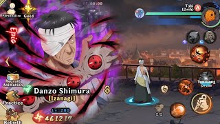 Gameplay Danzo Izanagi in Arena PVP  Ninja Blade Dynasty [upl. by Erreid]