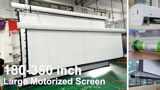 Large Venue Motorized Electric Projector Screen [upl. by Nodla]